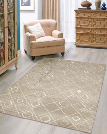 Ковер бельгийский 81223 Ambiance (Полиэстер хит-сет, бежевый)